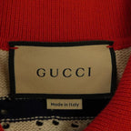 Gucci Dress Beige Transparency Red
