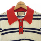Gucci Dress Beige Transparency Red