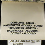 Hermes Button Coat Navy Gray White Check