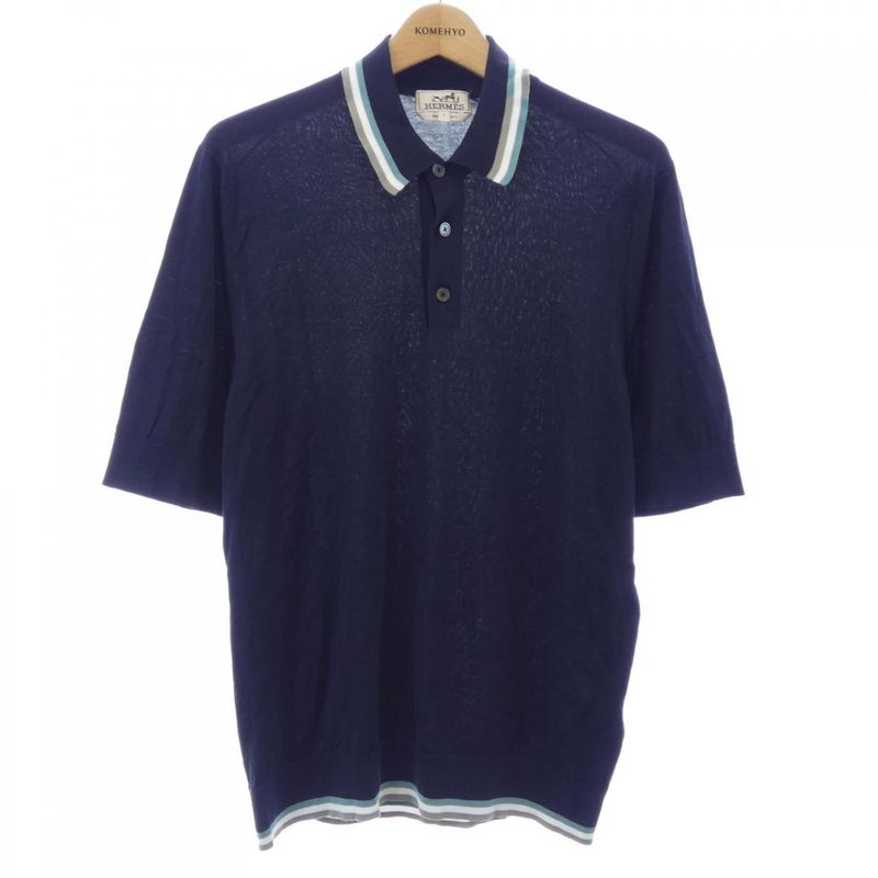 Hermes Polo Shirt Navy