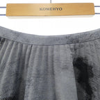 Dior Skirt Black 40 Gray