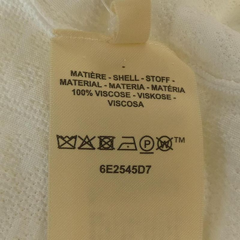 Hermes Che-ne-d'ancre Tunic Jacket White Translucency