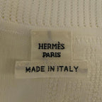 Hermes Che-ne-d'ancre Tunic Jacket White Translucency
