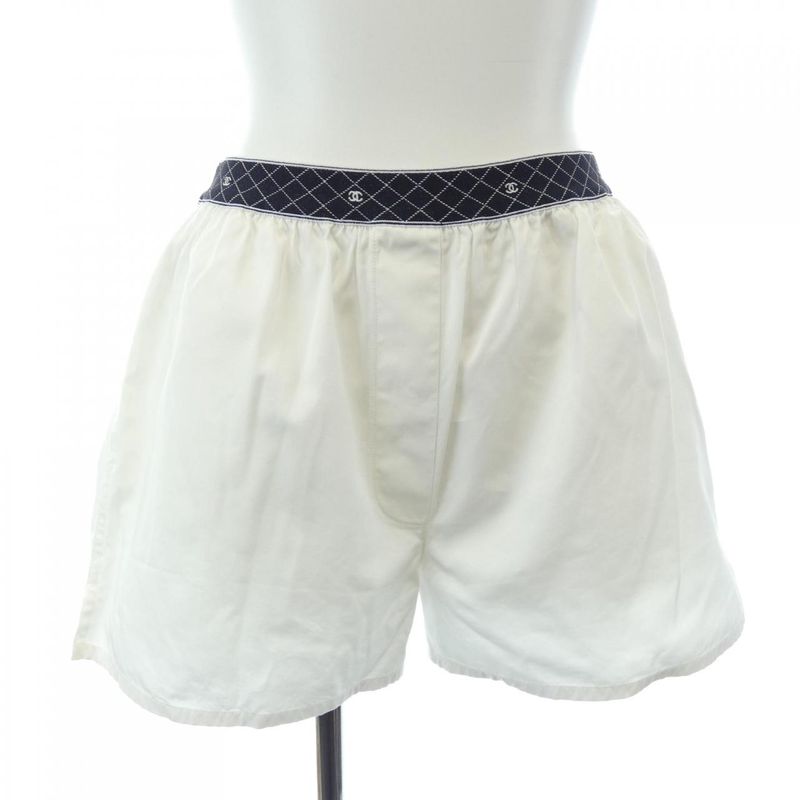 Chanel Shorts White Translucency