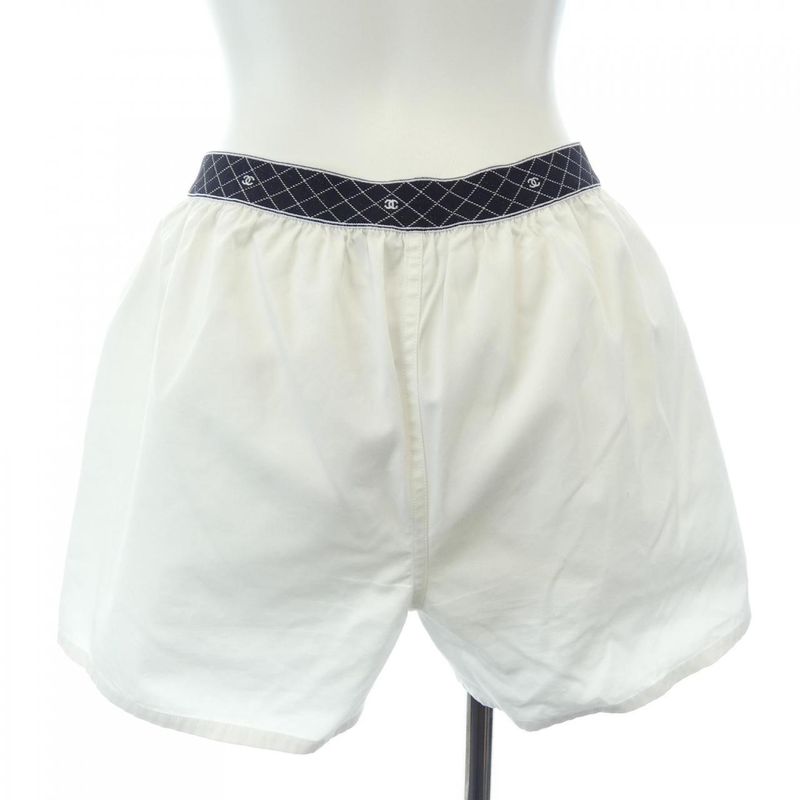 Chanel Shorts White Translucency
