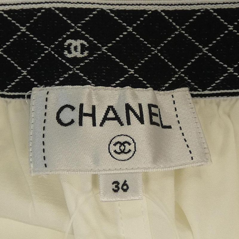 Chanel Shorts White Translucency