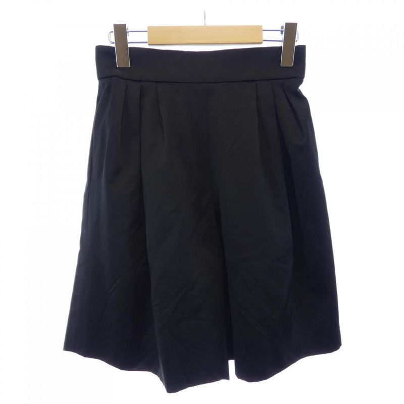 Chanel Shorts Pants Silk Black
