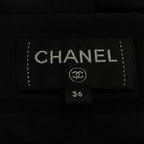 Chanel Shorts Pants Silk Black