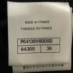 Chanel Shorts Pants Silk Black