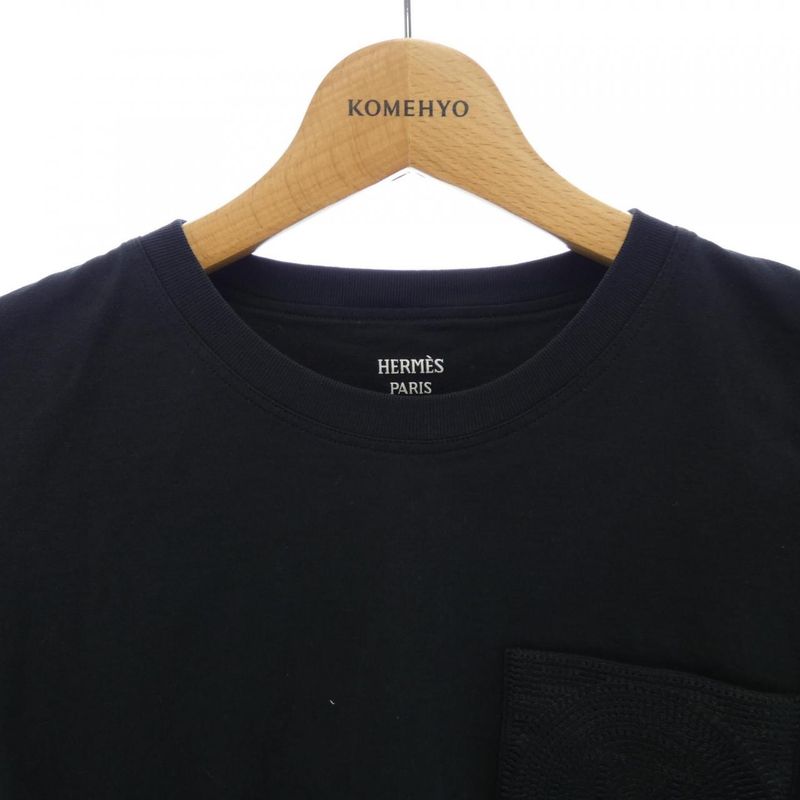 Hermes Mosaic Mosaique T-Shirt Black Translucency