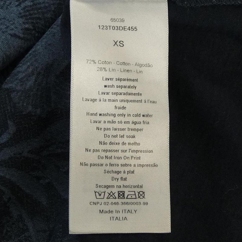 Dior T-Shirt Blue XS Blue-based Transparency