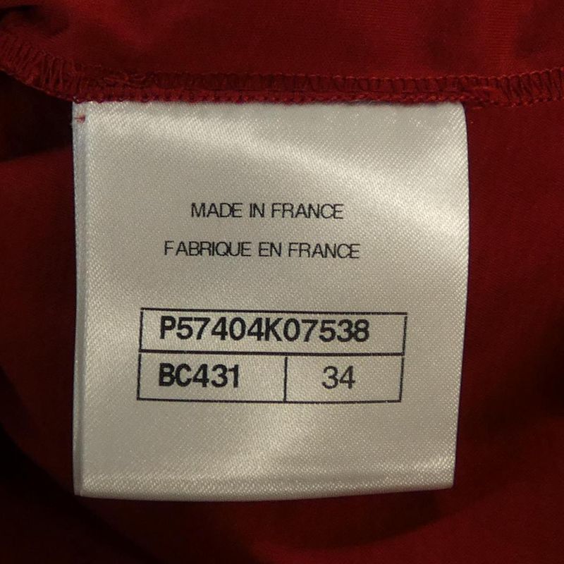 Chanel T-Shirt Red 34 Transparency