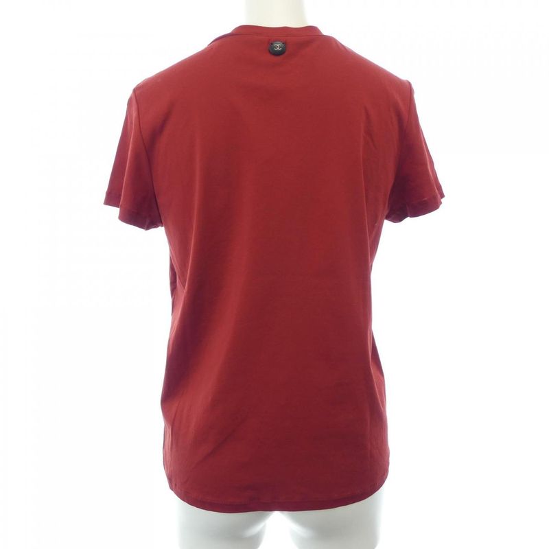 Chanel T-Shirt Red 34 Transparency
