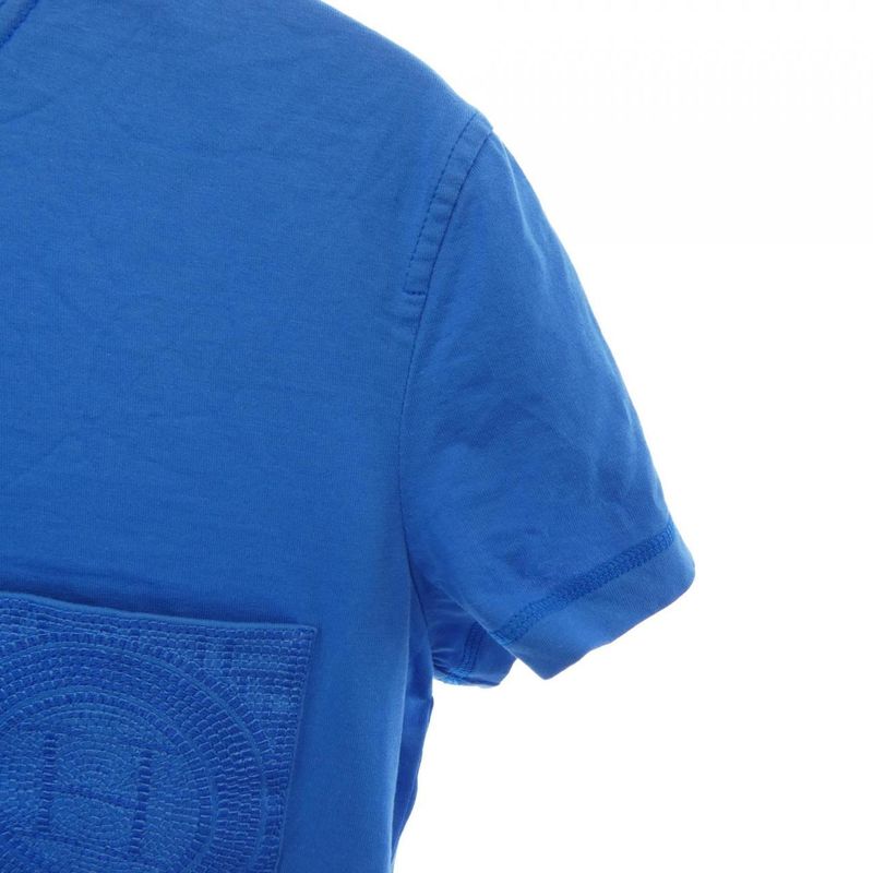 Hermes Mosaique T-Shirt Blue 34 Blue-based Transparency