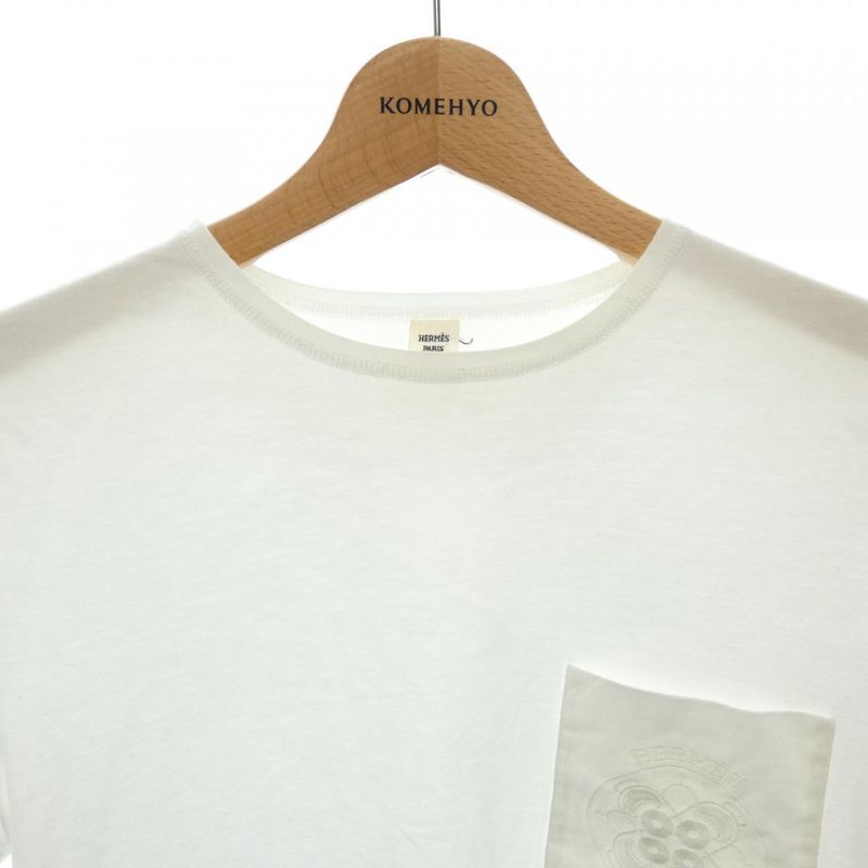 Hermes T-Shirt White 36 Translucency