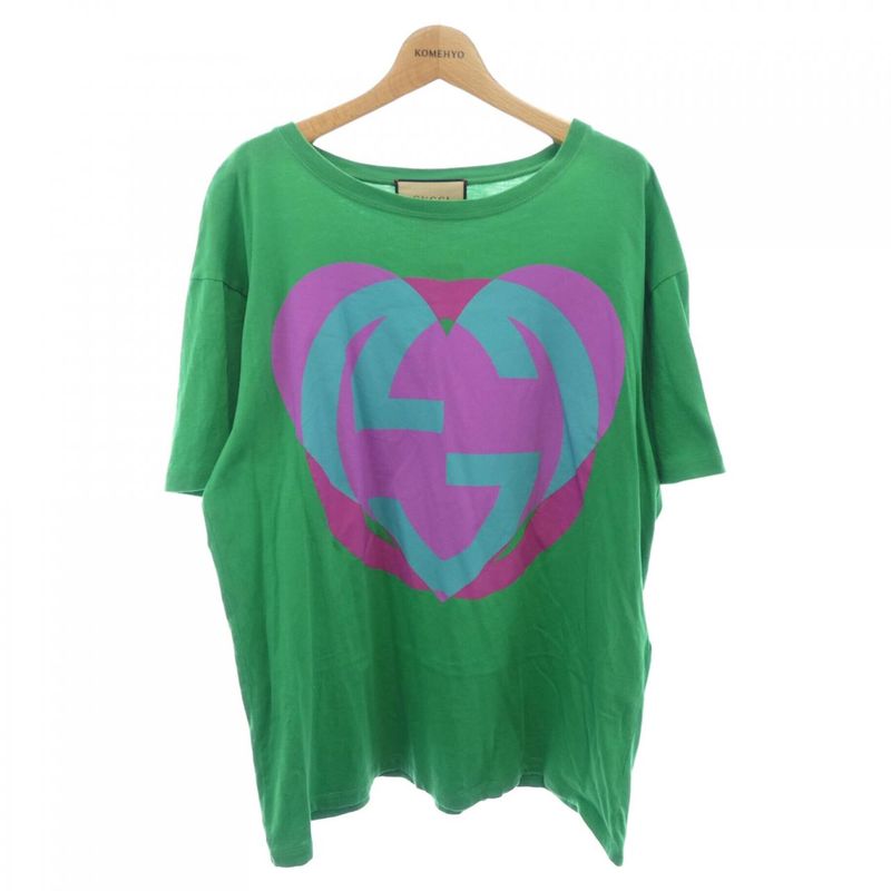 Gucci T-Shirt Green Transparency