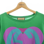 Gucci T-Shirt Green Transparency