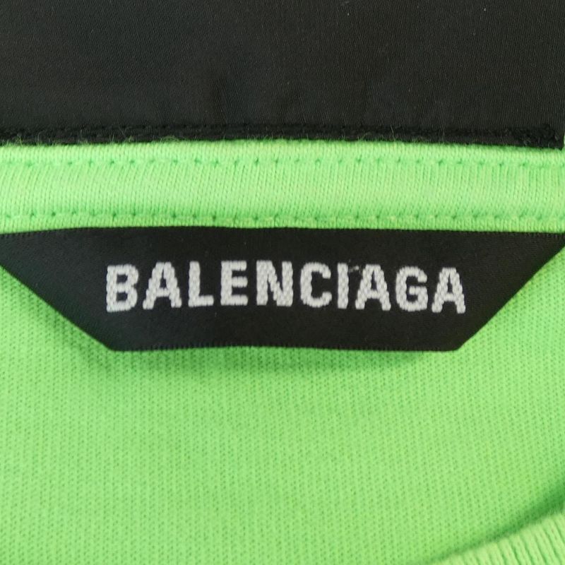 Balenciaga T-Shirt Green XL