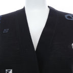 Hermes Candy Libris Bandana Cardigan