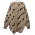 Balenciaga Knit Top Beige