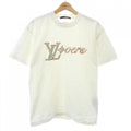Louis Vuitton Embroidered Short Sleeve T-Shirt White Translucency