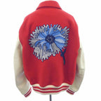 Louis Vuitton LV Yk Psychedelic Flower Embroider Dober City Bluzo White Red