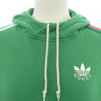 Gucci Adidas Hoodie Green XS