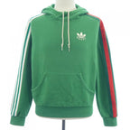 Gucci Adidas Hoodie Green XS
