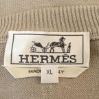 Hermes Knit Sweater Cashmere Beige