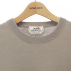 Hermes Knit Sweater Cashmere Beige