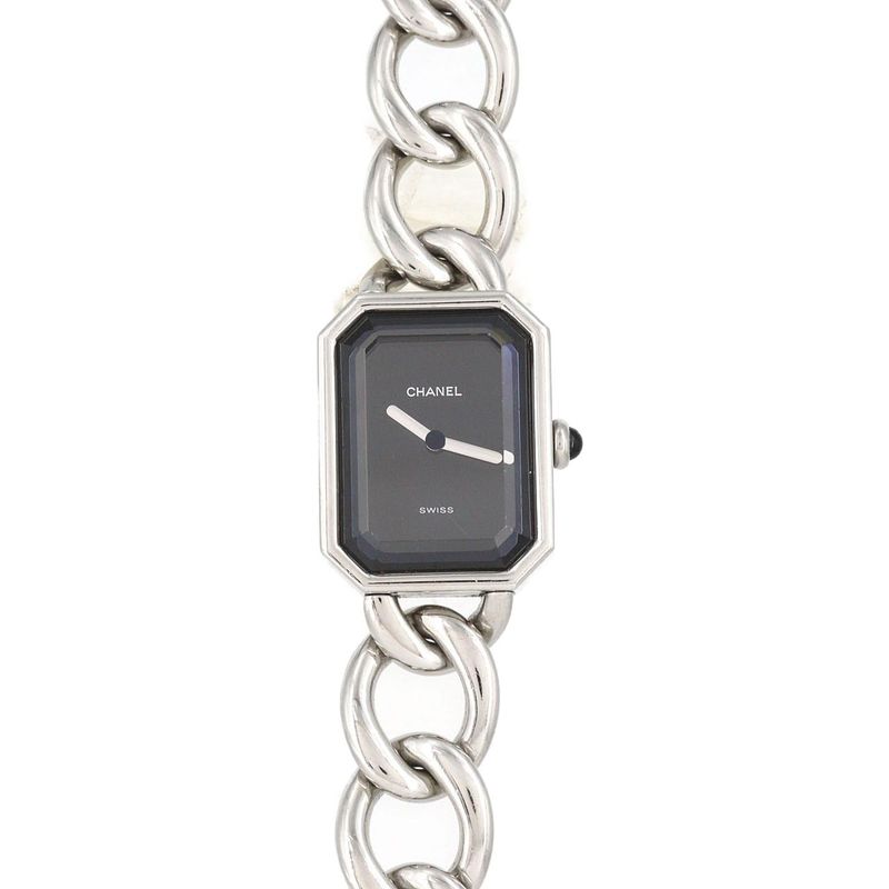 Chanel Premiere M SS Quartz Bracelet Dial Color: Black