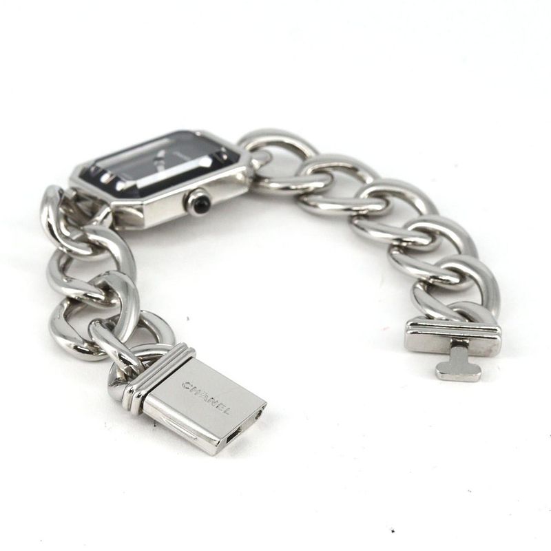 Chanel Premiere M SS Quartz Bracelet Dial Color: Black