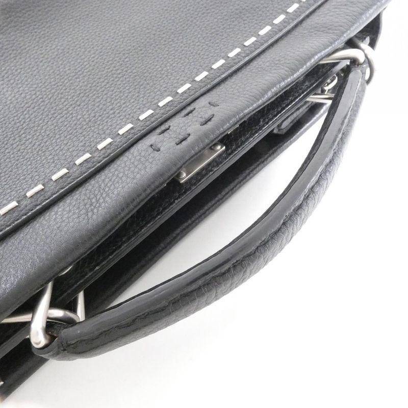 Fendi Peekaboo Fit Mini Bag Nero