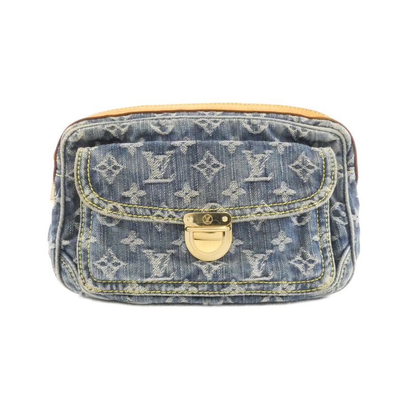 Louis Vuitton Monogram Denim Bum Bag Bleu