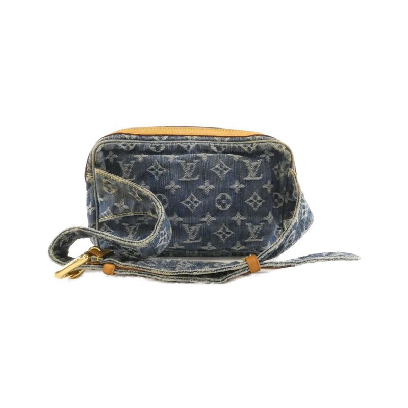 Louis Vuitton Monogram Denim Bum Bag Bleu