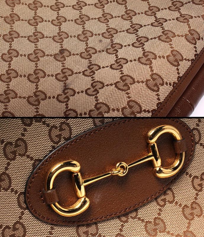 Gucci Tote Horsebit GG Canvas Brown And Others