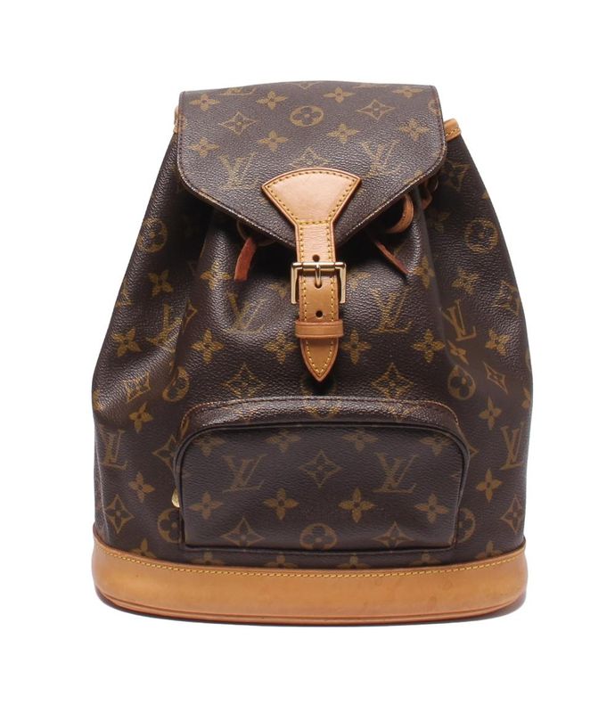 Louis Vuitton Backpack Montsouris MM Monogram Ation. Scuffs. And Dirt.