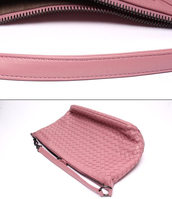 Bottega Veneta Handbag Intrecciato Pink
