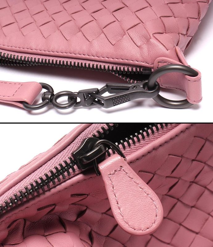 Bottega Veneta Handbag Intrecciato Pink