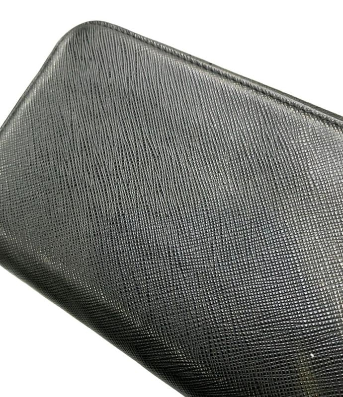Prada Zip Around Wallet Saffiano