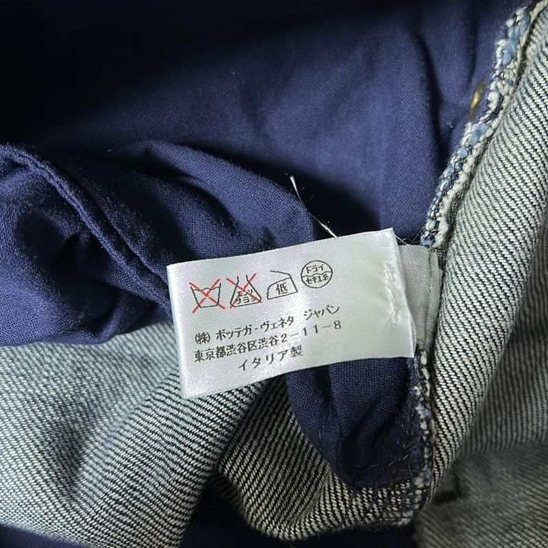 Bottega Veneta Jeans 46 S Dark Navy Light Blue Full Length Dark X Light