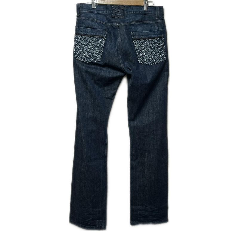 Bottega Veneta Jeans 46 S Dark Navy Light Blue Full Length Dark X Light