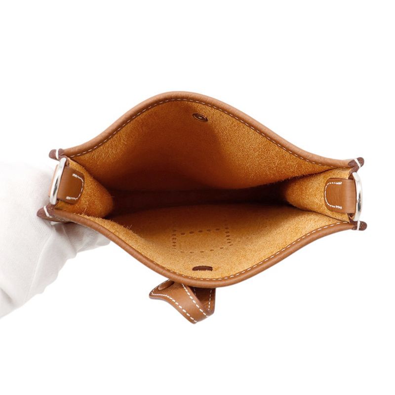 Hermes Evelyne TPM Amazon Gold Silver Handbag