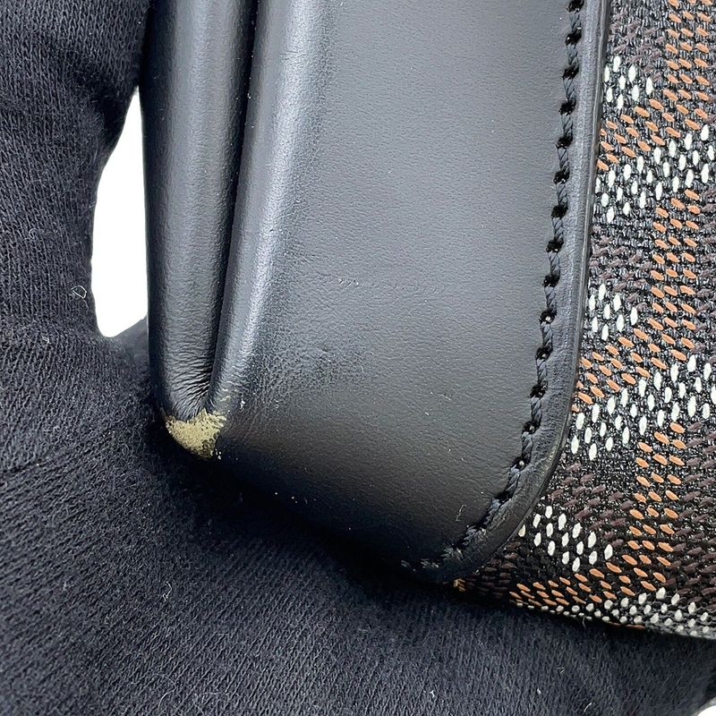 Goyard Tote Belle Chasse MM Leather Black