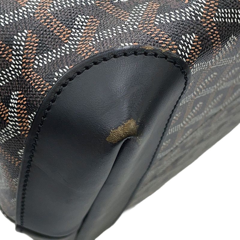 Goyard Tote Belle Chasse MM Leather Black