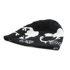 Louis Vuitton Knit Hat Beanie LV Fit Black White Blue