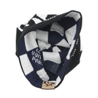 Louis Vuitton Knit Hat Beanie LV Fit Black White Blue