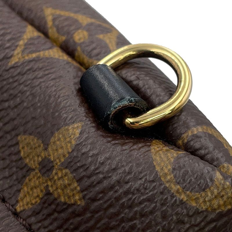 Louis Vuitton Backpack Monogram Palm Spring Mini Noir Black