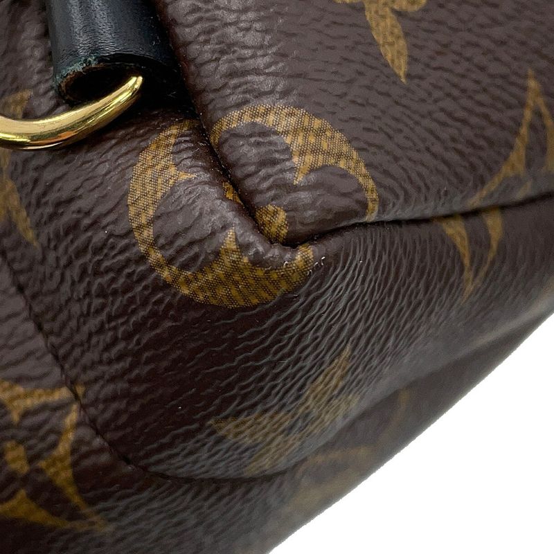 Louis Vuitton Backpack Monogram Palm Spring Mini Noir Black