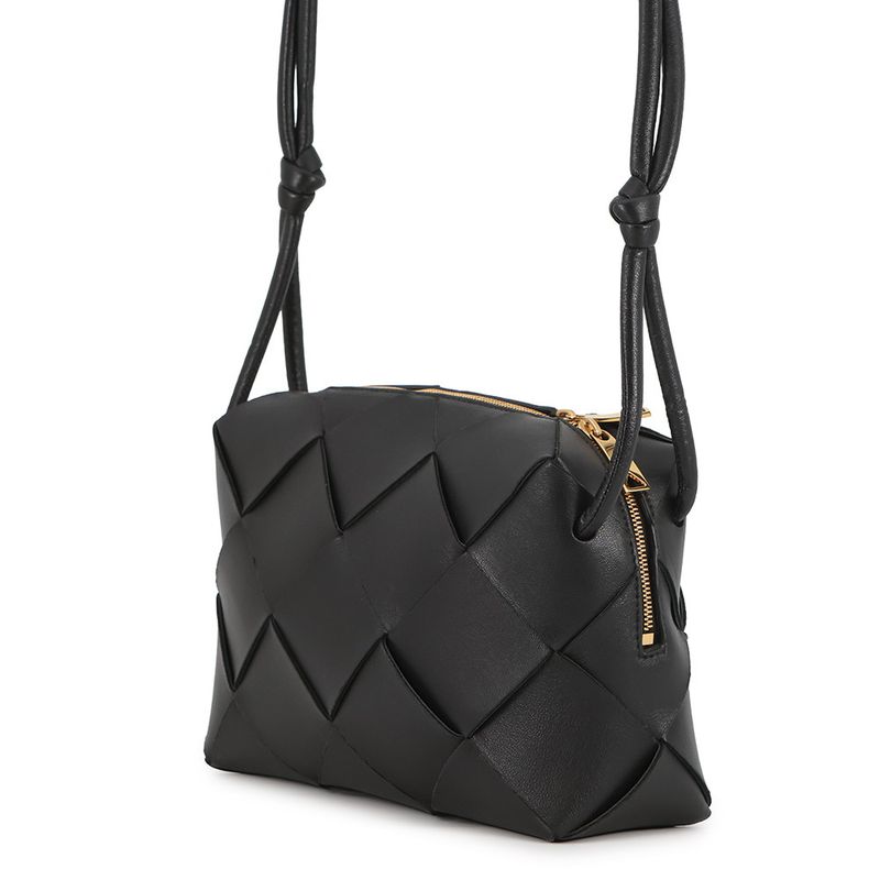 Bottega Veneta Shoulder Bag Intrecciato Small Cassette Lambskin